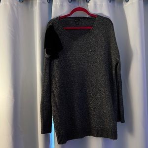Oversize Holiday Bow Sweater